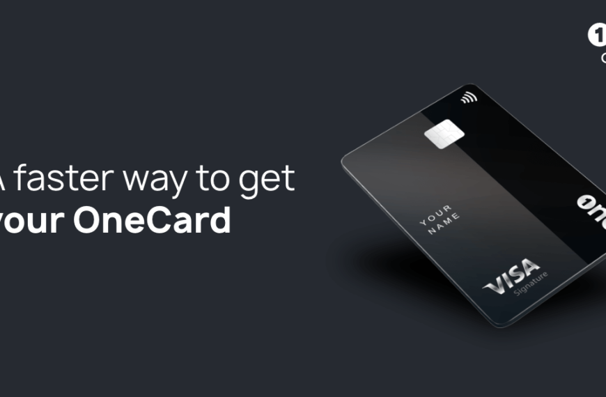 Apply For OneCard Credit Card