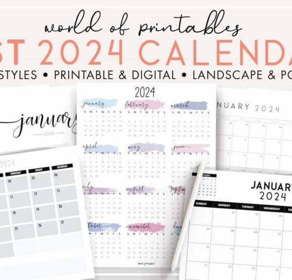 Printable Calendars in Your Daily Life (1)